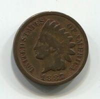 1 цент 1887 года США редкий год