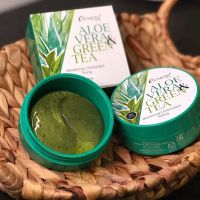 Esthetic House Увлажняющие гидрогелевые патчи для век с алоэ и зелёным чаем Aloe Vera & Green Tea Hydrogel Eye Patch, 60 шт