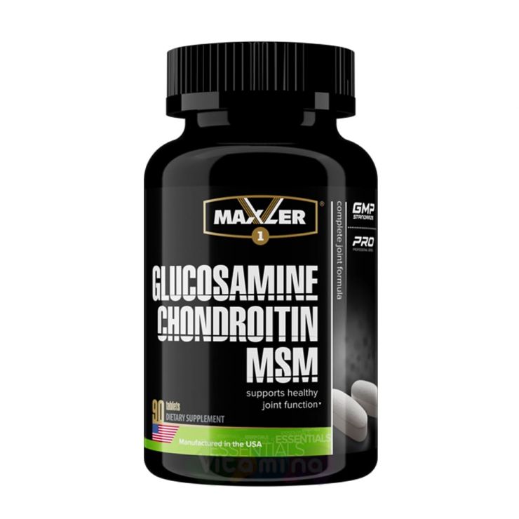 Maxler Glucosamine-Chondroitin-MSM, 90 табл