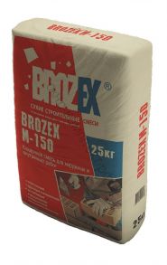 Brozex М150 Брик Кладочная смесь высокопрочная, 25кг, шт код:011890