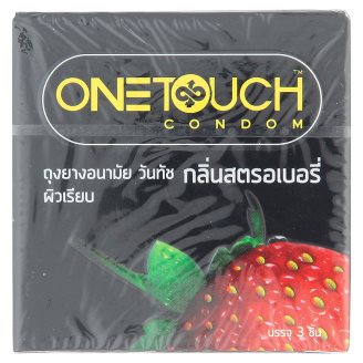 Презервативы Клубника One Touch 3 шт