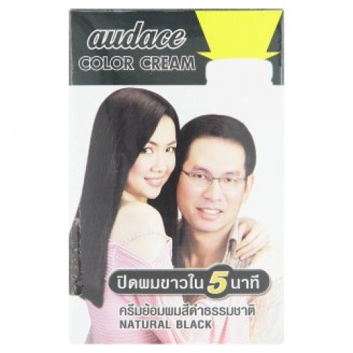 Краска для волос цвет черный Audace Natural Black Color 1 уп