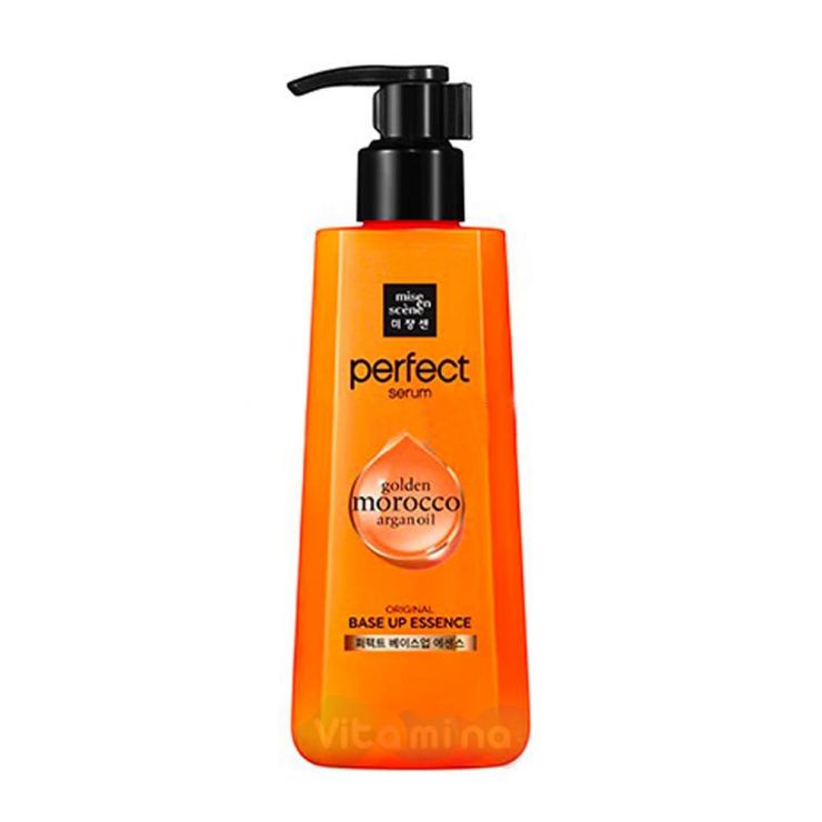 Mise En Scene Восстанавливающая эссенция для волос Perfect Base Up Essence Golden Marocco Argan Oil, 200 мл