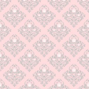 Хлопок Перкаль Орнамент на розовом 50х37 limit
