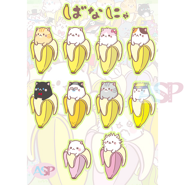 Стикеры Bananya