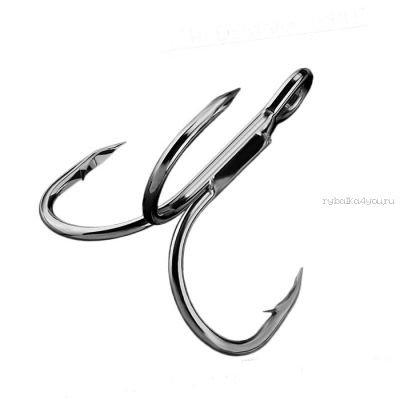 Крючки Тройные Sprut Kawa ST-41 BC #10 (Treble Wide Gap Hook 2x Strong) упаковка 8шт