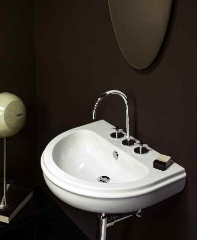 Раковина Azzurra Charme CHLP07051T0MBI/ (CHA270 bi*1) 70x51 схема 5