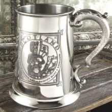 Кельтский Танкард (объём. 1 пинта)  Волынщик из Хайлендз 1 Pint Highland Piper Tankard