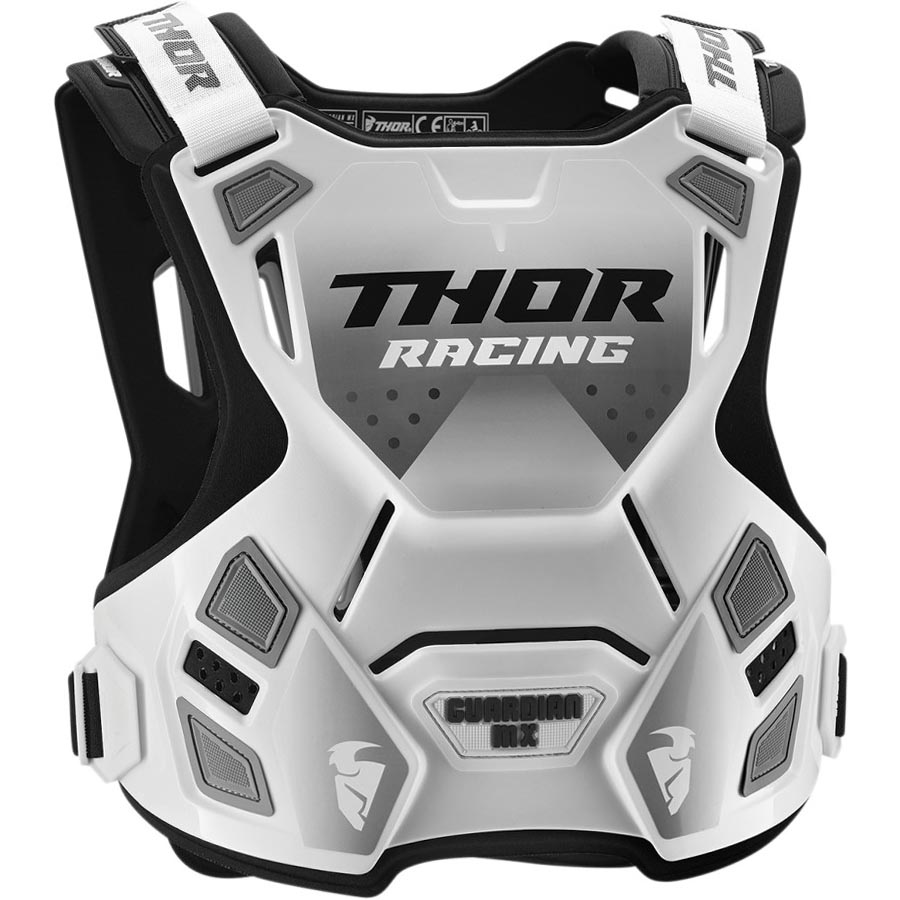 Thor Guardian MX White/Black защитный жилет, бело-черный