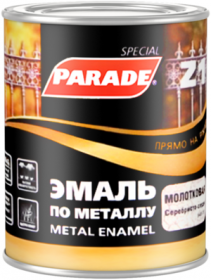 Эмаль по Металлу Прямо на Ржавчину 750мл Белая Parade Z1 Metal Enamel