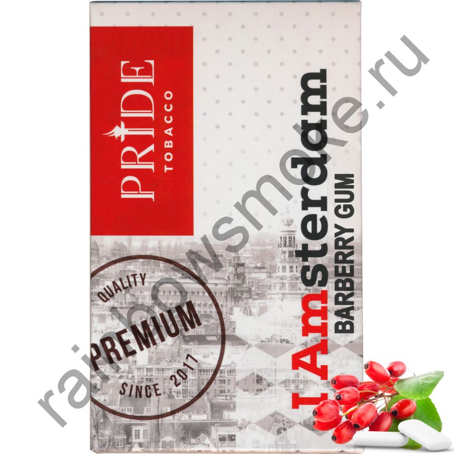 Pride Amsterdam 100 гр - Barberry Gum (Барбарисовая жвачка)