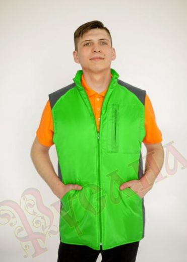 форма жилет теплый