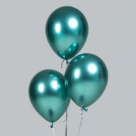 Шар (12''/30 см) Хром Зелёный