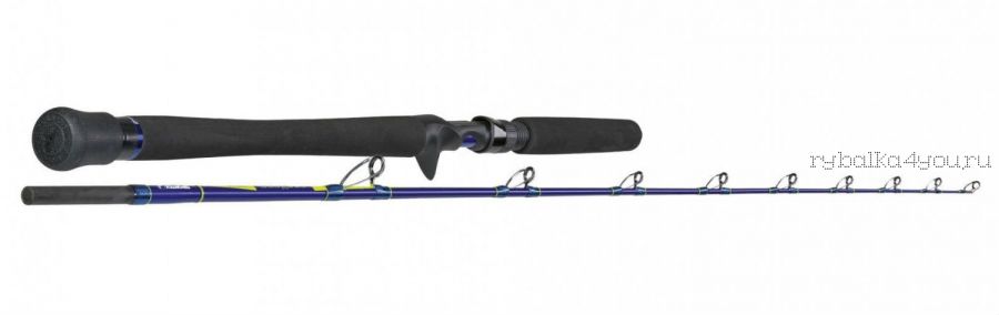 Удилище Sportex NepTooN Jigging Baitcast JO1620 1.65 м 20lbs (цельный бланк со съемной ручкой с курком, кольца с низкой посадкой, силовые, облегченные, под мульт)