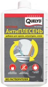 Добавка для Красок и Штукатурок Quelyd АНТИПЛЕСЕНЬ 1л Противогрибковая / Келид