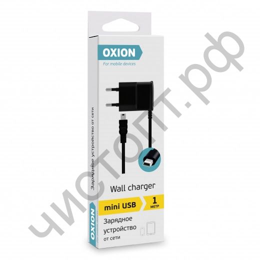 СЗУ Oxion ACA-010 miniUSB 1м 0,7A  картон. упак.