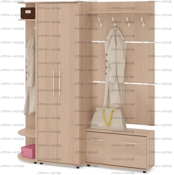Прихожая Сокол ШС-1+ШО-1+ВШ-3.1+ТП-3 (191х43х209)