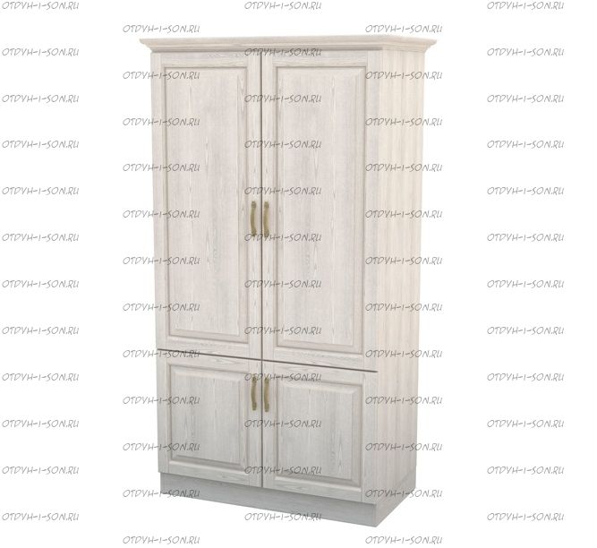 Шкаф 2-дверный Эдем Массив DreamLine (90(98)х56х220)