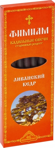 Ароматные кадильные свечи "Монашенки" аромат "Ливанский кедр"