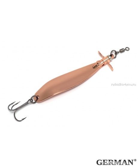 Блесна колеблющаяся German  латунь 5914 / 17 гр / цвет:  02