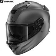 Мотошлем Shark Spartan GT Blank, Серый матовый