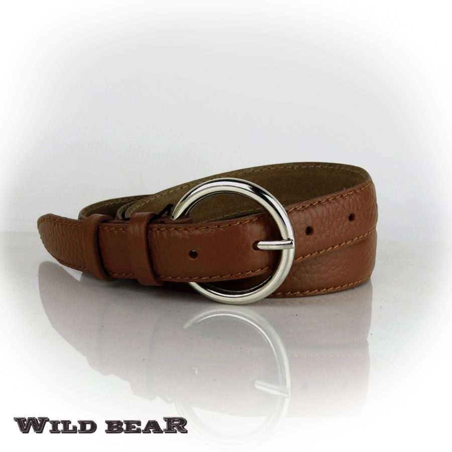 Ремень WILD BEAR RM-016f Light-brown Premium (в деревянном футляре)