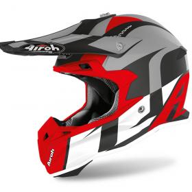 Airoh Terminator Open Vision Shot Red Matt шлем внедорожный