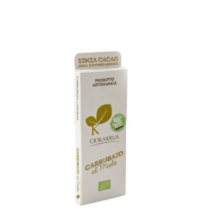 Шоколад из кэроба с Мёдом био Ciokarrua Carrubato all' Miele Biologico 50 г - Италия