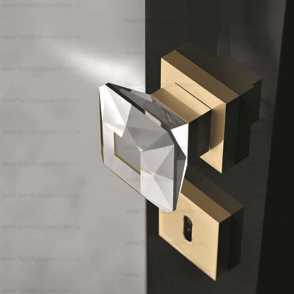 Комплект кноб Glass Design Diamond Q