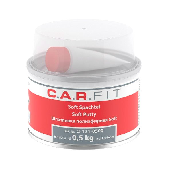 Carfit Шпатлевка Soft полиэфирная, 500гр.