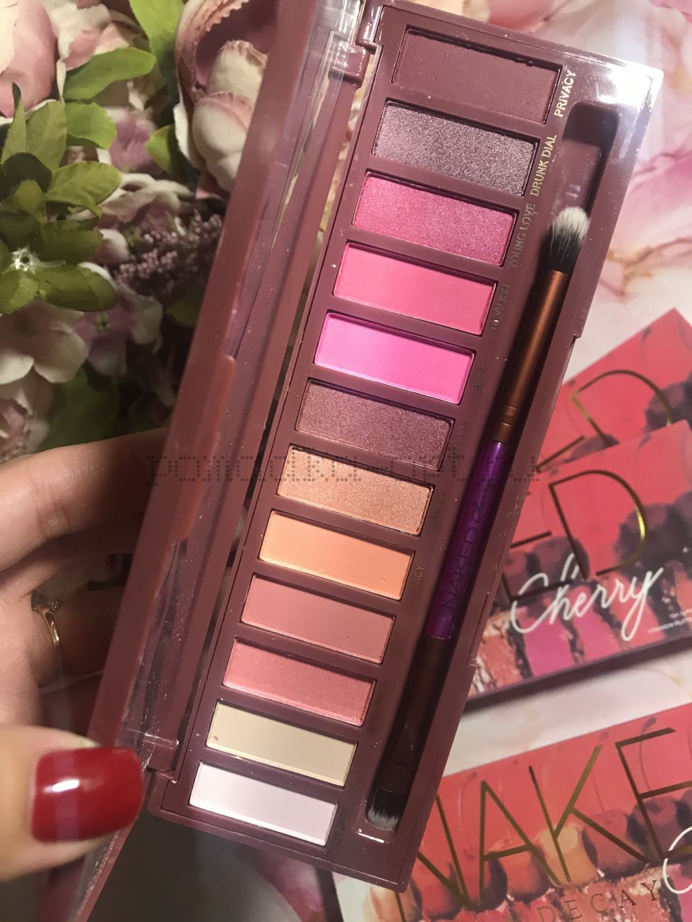 Тени Urban Decay Naked Cherry КОПИЯ