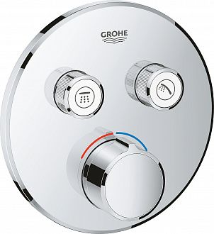 Смеситель Grohe Grohtherm SmartControl для ванны и душа 29145000 схема 1