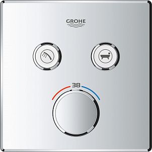 Смеситель Grohe Grohtherm SmartControl для ванны и душа 29124000 ФОТО