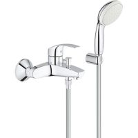 Смеситель Grohe Eurosmart для ванны и душа 3330220A схема 1