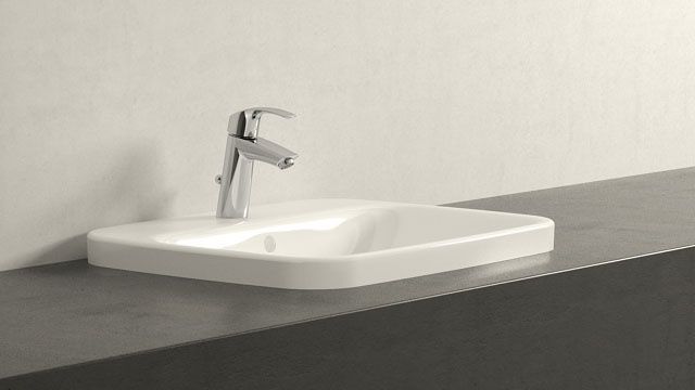 Смеситель Grohe Eurosmart для раковины 23322001 схема 7