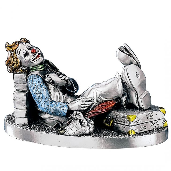 Статуэтка "Клоун-странник" (Италия, 12 см)