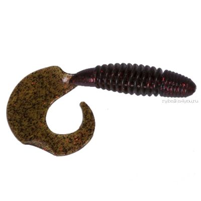 Твистеры Lucky John Pro Series Crusher Grub 4.5" 114 мм / упаковка 4 шт / цвет:PA03