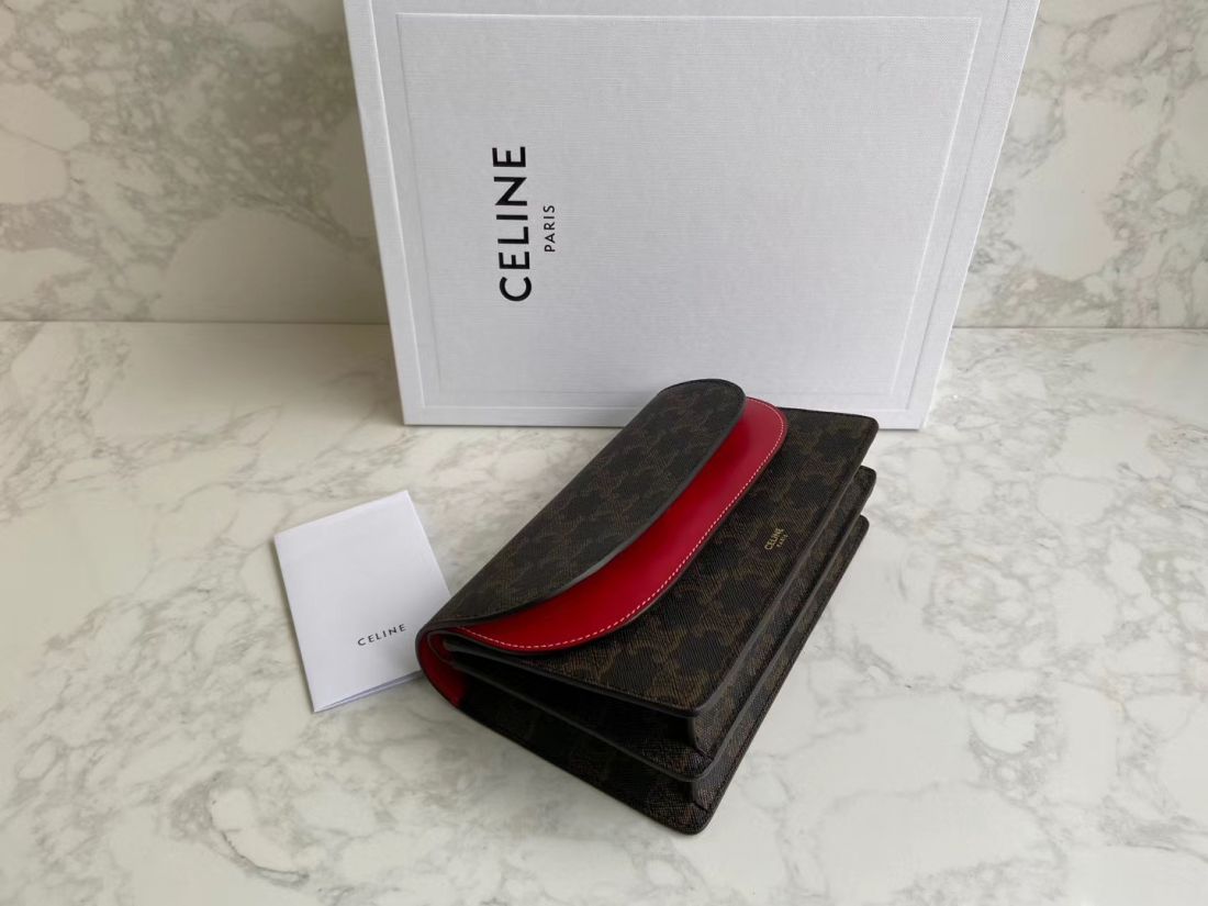 Клатч CELINE TRIOMPHE CANVAS