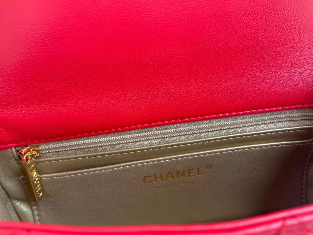 CHANEL Shoulder Flap Bag 20 cm