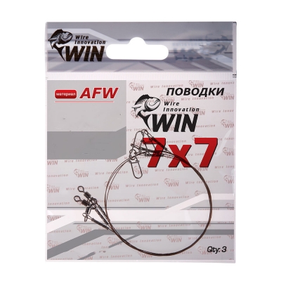 Стальной поводок Win 7х7 (AFW) 8 кг 20 см