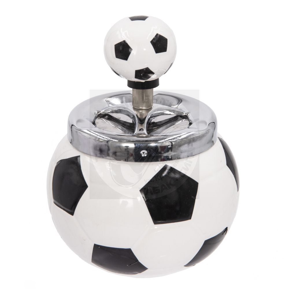 ПЕПЕЛЬНИЦЫ ФУТБОЛЬНЫЙ МЯЧ С МЕХАНИЗМОМ САМООЧИСТКИ