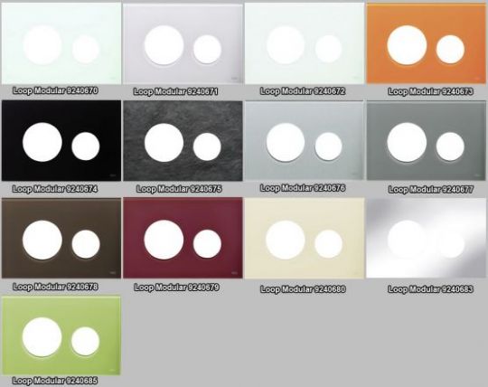 TECE стеклянная кнопка (клавиша) смыва TECEloop 92406 схема 1 TECE стеклянная кнопка (клавиша) смыва TECEloop 92406 схема 1