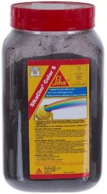 Краситель для Бетона и Растворов 1кг Sika Sikacem-1 Color 1кг на Основе Окиси Железа, Жёлтый, Красный, Коричневый, Чёрный