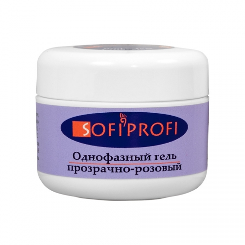 НН5226 Однофазный гель прозрачно-розовый,  SOFIPROFI  50 г