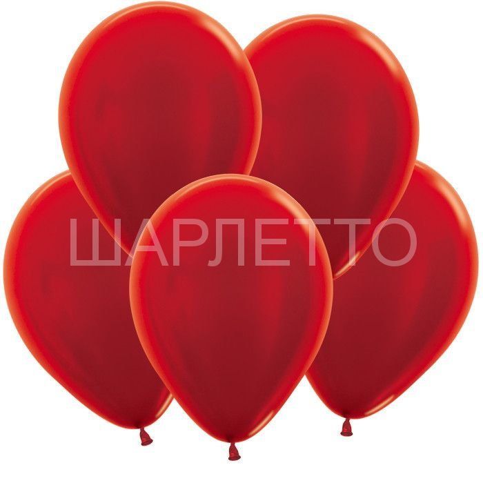 КРАСНЫЙ металлик с обработкой
