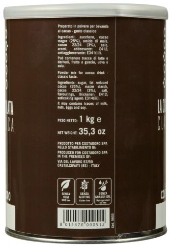 Costadoro Powder for Hot Chocolate горячий шоколад