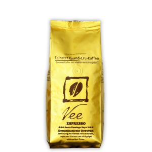 Кофе в зернах Эспрессо Санто Доминго Ройал Vee Espresso Santo Domingo Royal 250 г - Германия