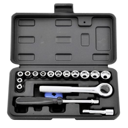 Набор инструментов Zhongxin Tools, 17 предметов, кейс серый