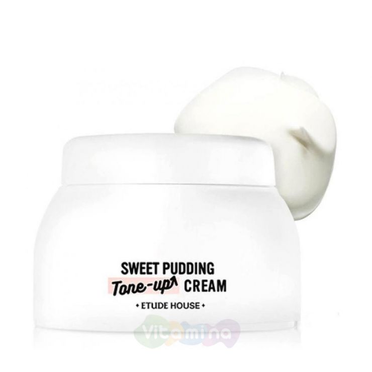 Etude House Осветляющий крем пудинг для сухой кожи Pudding Tone Up Cream Moisture, 50 мл