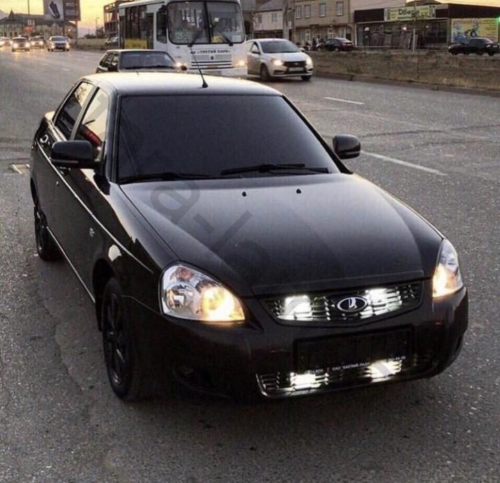 Светодиодная фары вспышки под решетку 2 шт.